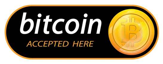 we accept Bitcoin